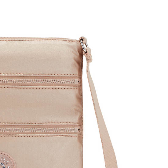 Kipling Keiko Metallic Crossbody Mini Çanta Altın | TR 1880HA